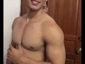 Hot go-go boys in an Asian gay club
