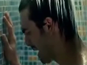 Fachri Albar is an Arab celebrity who gets naked in the shower in this movie.