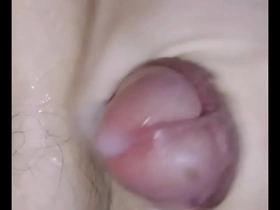 Solo boy’s close up facial cam shot during gay sex