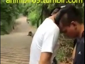 Gay Asian scenes in the great outdoors