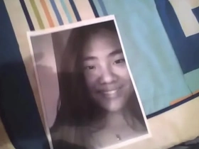 Solo Boy’s Big Cum Tribute to Asian Beauty