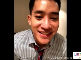 A young Vietnamese man meets a handsome Thai man in a video call.