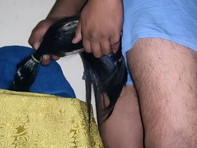 Red hair, hairy body, solo boy pleasure