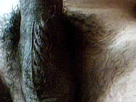 Solo boy from India with uncut cock.